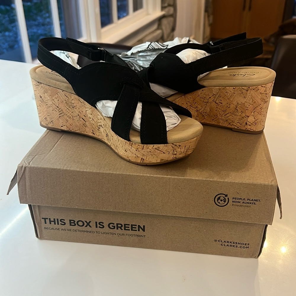 Never worn Clark heels